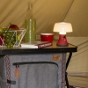 Lampe de table Bo-Camp Sirius - Rouge foncé